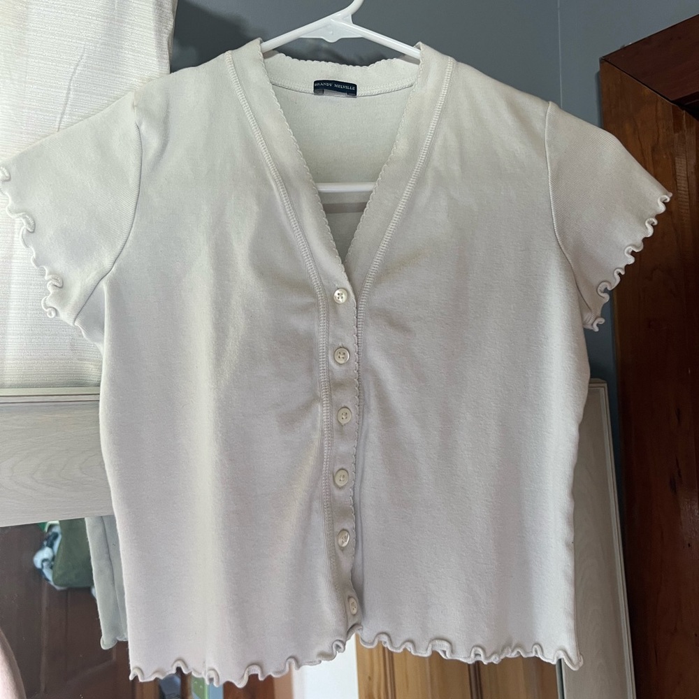 Cropped Brandy Melville shirt